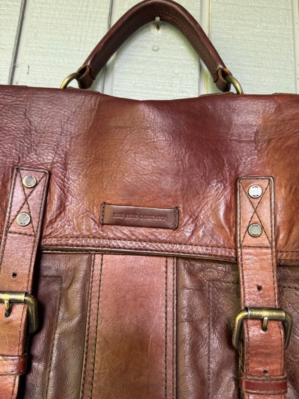 Frye Messenger Leather Bag